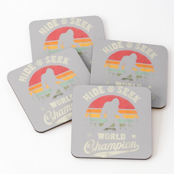Item preview, Bigfoot Hide and Seek World Champion Sasquatch Retro Vintage Small designed and sold by GreggRoss.