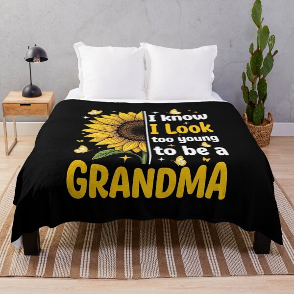 Item preview, I Know I Look Too Young To Be A Grandma Young Grandparent Woman designed and sold by SofenArt.