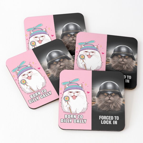 Item preview, Born to Dilly Dally, forced to lock in. designed and sold by zingbing.