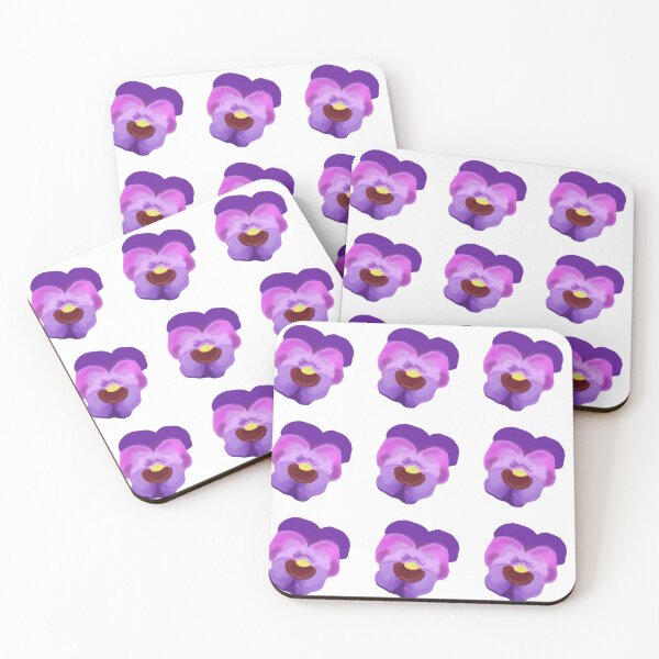 Item preview, Purple Pansy Flower Pattern designed and sold by Kazewalk.