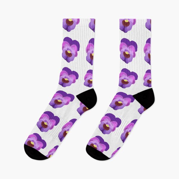 Item preview, Purple Pansy Flower Pattern designed and sold by Kazewalk.