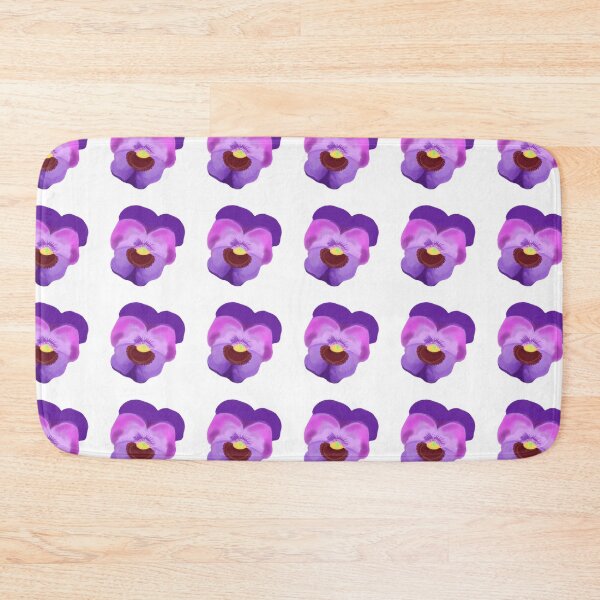 Item preview, Purple Pansy Flower Pattern designed and sold by Kazewalk.