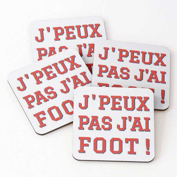 Item preview, J'peux pas, j'ai foot designed and sold by PariSeine.