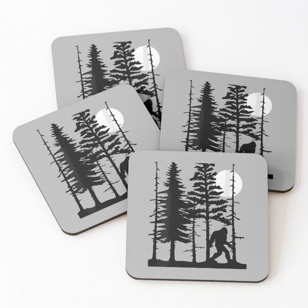 Item preview, Womens Bigfoot Hiding in Forest for Sasquatch Believers V-Neck designed and sold by ArleneRowe.
