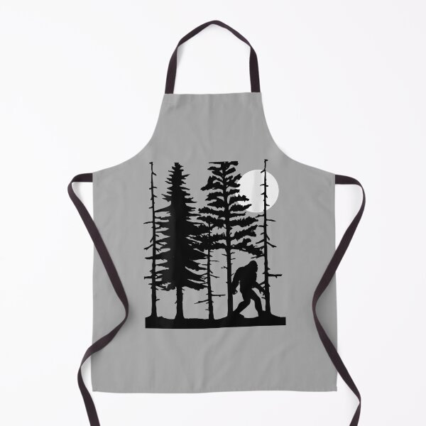 Item preview, Womens Bigfoot Hiding in Forest for Sasquatch Believers V-Neck designed and sold by ArleneRowe.