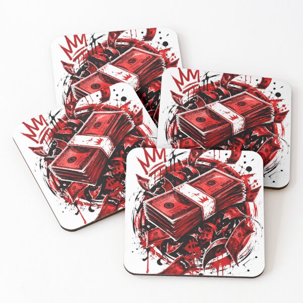 Item preview, Red Cash Streetwear Money Storm designed and sold by DeluxeLK.
