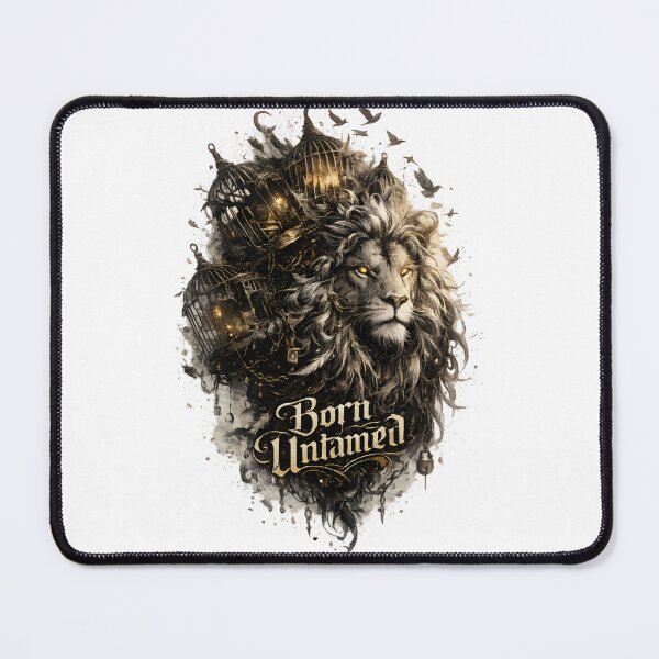 Item preview, Born Untamed Lion T-Shirt designed and sold by DCdigitalgrowth.