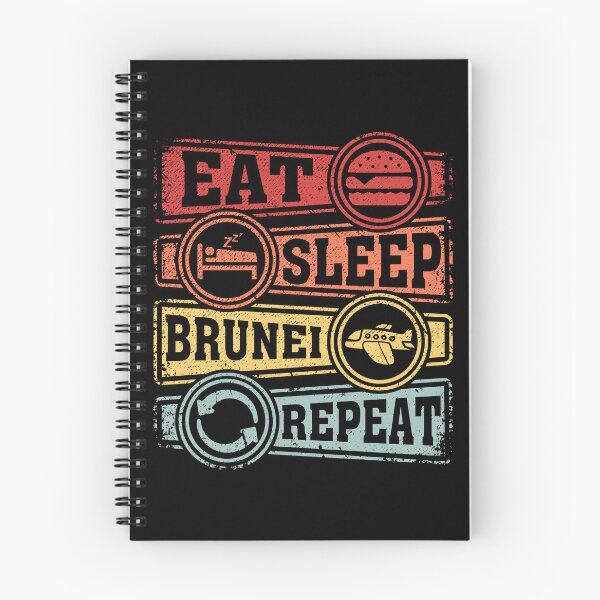 Item preview, Eat Sleep Brunei Repeat designed and sold by GabbyKash.