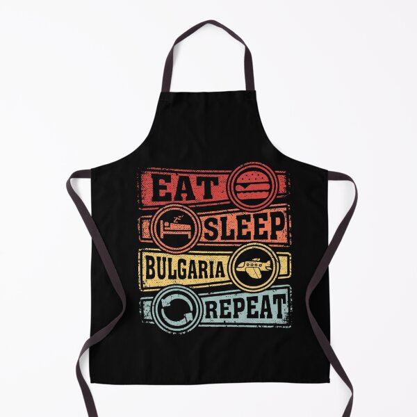Item preview, Eat Sleep Bulgaria Repeat designed and sold by GabbyKash.
