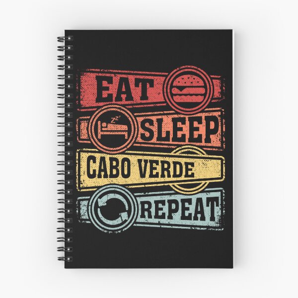 Item preview, Eat Sleep Cabo Verde Repeat designed and sold by GabbyKash.