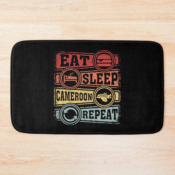 Item preview, Eat Sleep Cameroon Repeat designed and sold by GabbyKash.