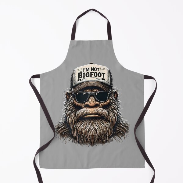 Item preview, Bigfoot in Disguise Sasquatch Sunglasses Trucker Hat Bigfoot designed and sold by GreggRoss.