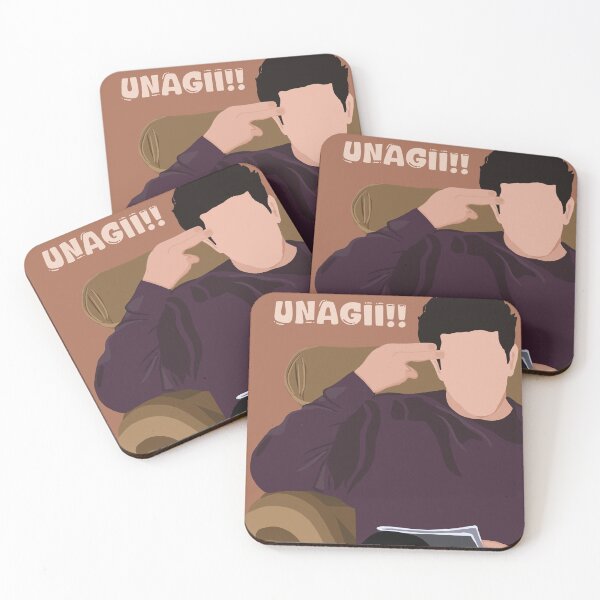 Item preview,     UNAGI Friends Inspired Minimalist Fan Art designed and sold by ScrubsNStrokes.
