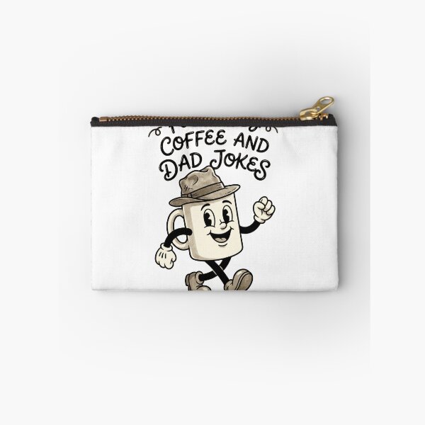 Item preview, Fueled by Coffee Dad Jokes Rubber Hose Father's Day designed and sold by TeNovaStudio.