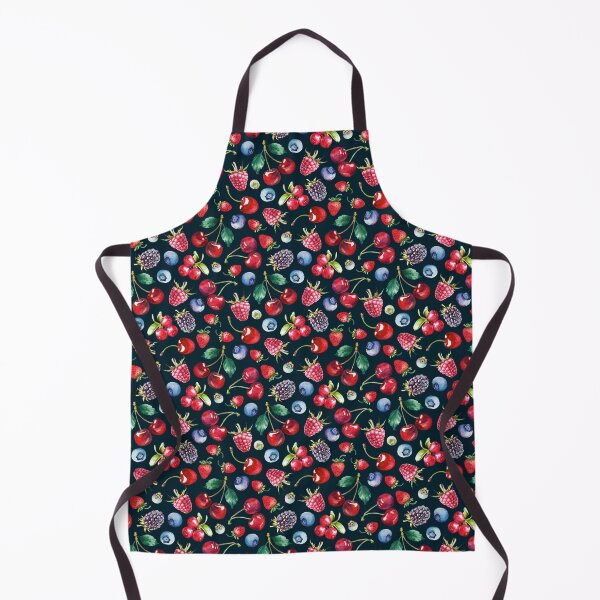 Item preview, Watercolor summer berries on dark designed and sold by art-tee-ua.