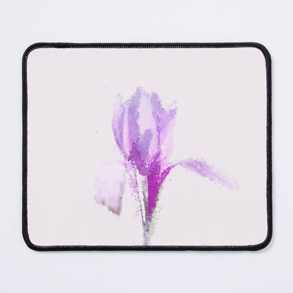 Item preview, Purple Iris – Vintage Cozy Botanical Watercolor designed and sold by WhiteBreeze.