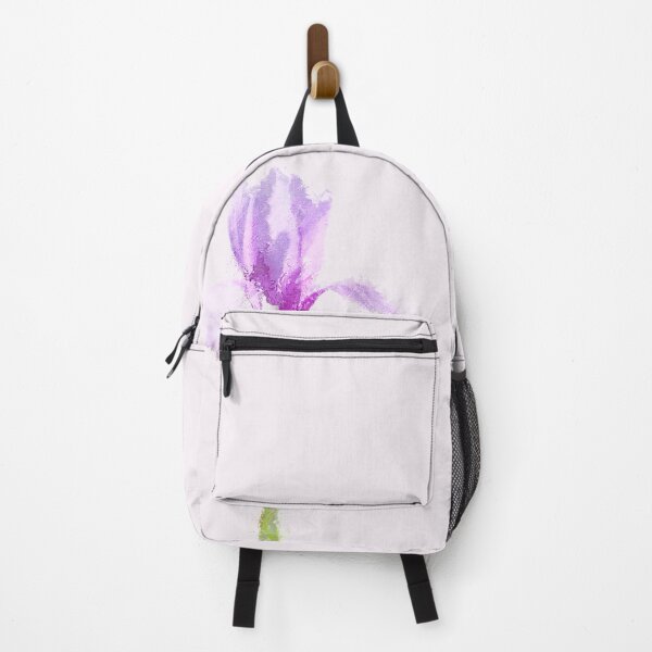 Item preview, Purple Iris – Vintage Cozy Botanical Watercolor designed and sold by WhiteBreeze.