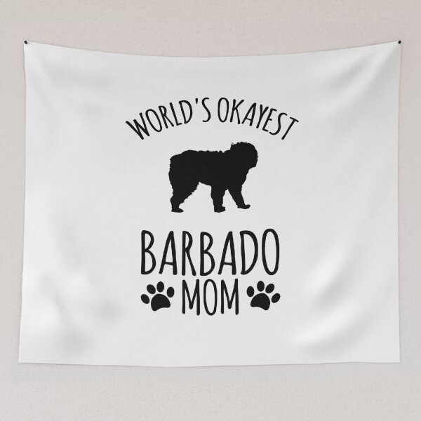 Item preview, Worlds Okayest Barbado Mom - Dog Mom designed and sold by kindxinn.