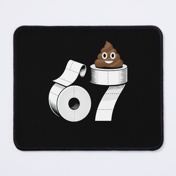 Item preview, Funny 67th Birthday Poop Emoji Toilet Paper Humor designed and sold by haitrieuic96.