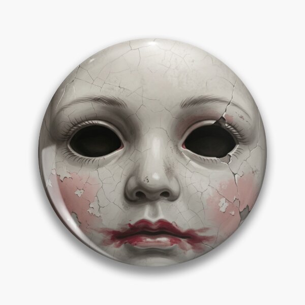 Item preview, Haunted Porcelain Doll T-Shirt | Creepy Antique Doll Horror Graphic Tee designed and sold by DmaarGroup.