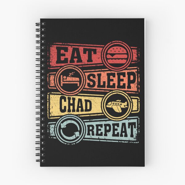 Item preview, Eat Sleep Chad Repeat designed and sold by GabbyKash.