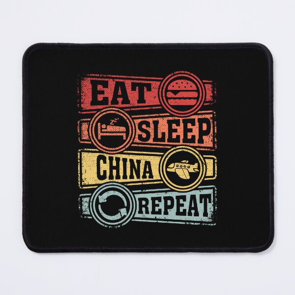 Item preview, Eat Sleep China Repeat designed and sold by GabbyKash.