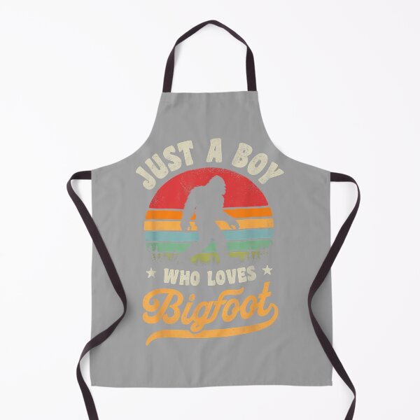 Item preview, Bigfoot Just A Boy Who Loves Sasquatch Funny Retro Vintage Small designed and sold by GreggRoss.