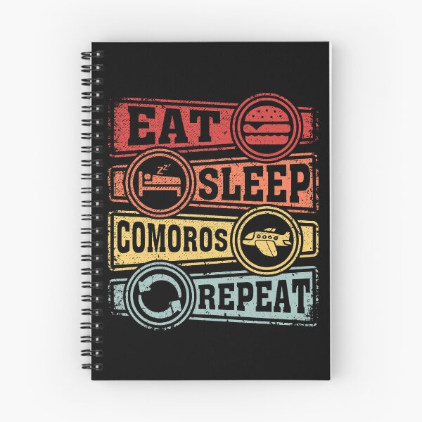Item preview, Eat Sleep Comoros Repeat designed and sold by GabbyKash.