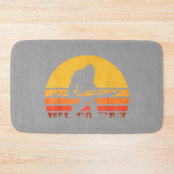 Item preview, Bigfoot Kayak Gift Apparel Retro Classic Unisex Black Small Kayaking designed and sold by GreggRoss.
