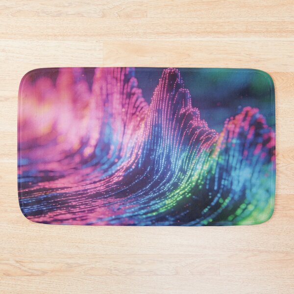 Item preview, Neon Soundwaves Electric Audio Frequency designed and sold by Hen-C-Art.