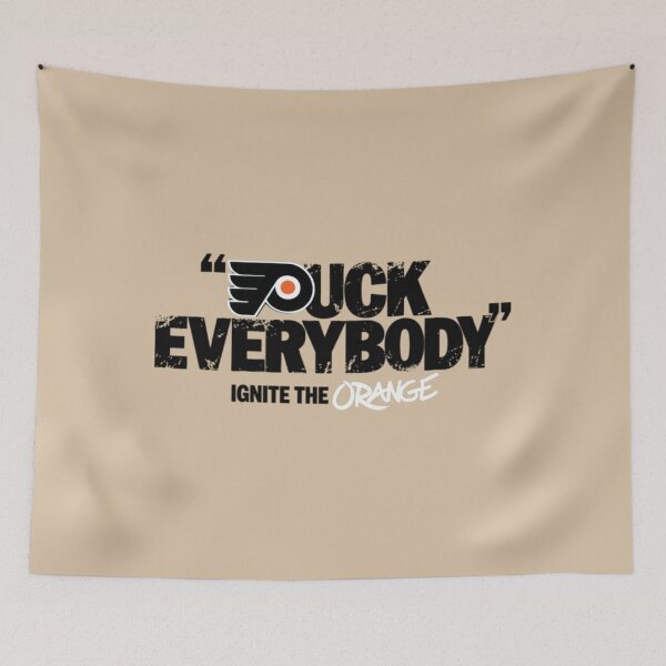 Item preview, Orange Hockey Spirit Graphic Classic T-Shirt designed and sold by Young-Vibes.