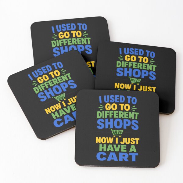 Item preview, I Used To Go To Different Shops Now I Just Have A Cart Funny Introvert Design designed and sold by TeeTimeTreasure.
