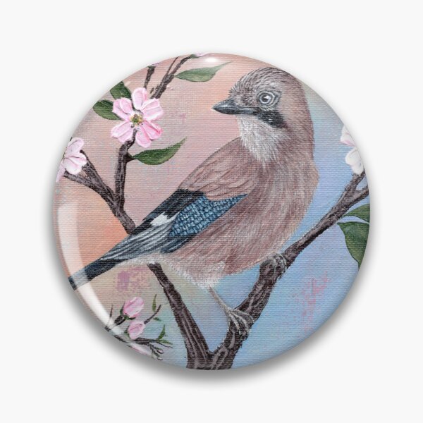 Item preview, Cherry Blossom Jay designed and sold by CharlotteJade.