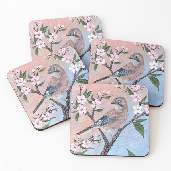 Item preview, Cherry Blossom Jay designed and sold by CharlotteJade.