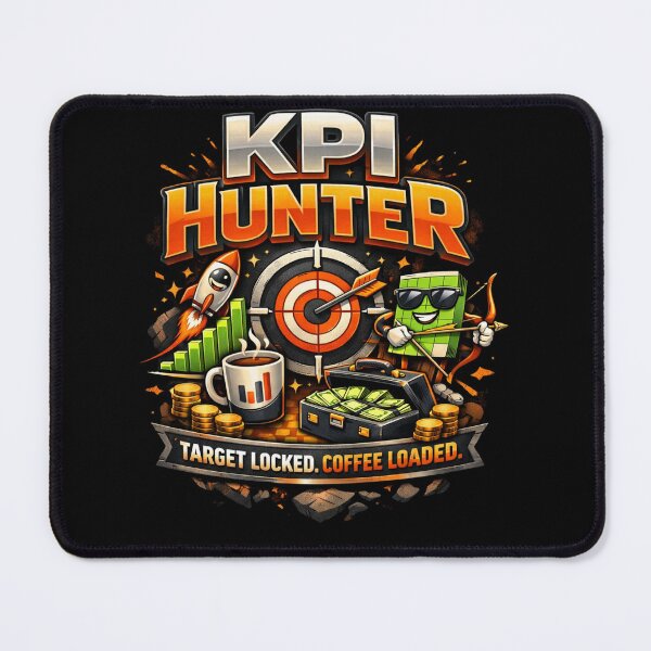 Item preview, KPI Hunter Funny Work Meme Corporate Office Humor designed and sold by Echo_Lane.