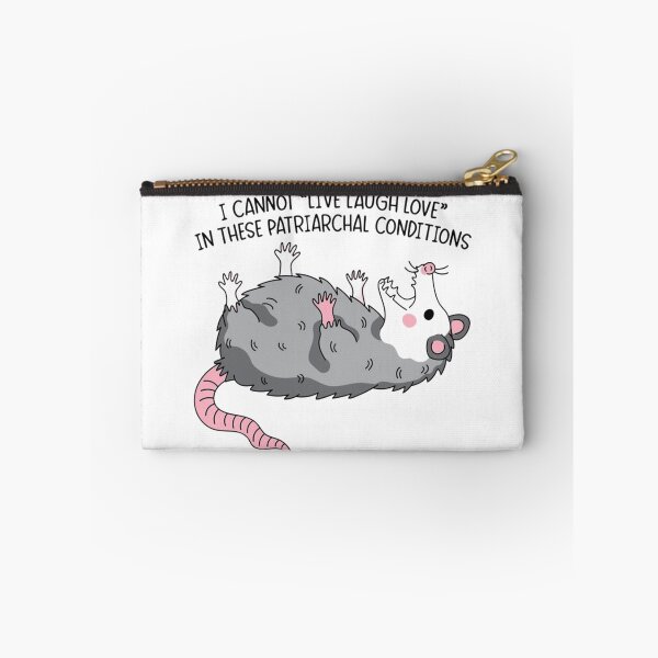Item preview, I Cannot Live Laugh Love Opossum Meme designed and sold by JossDesign15.
