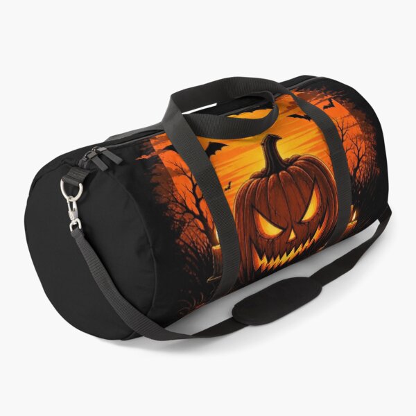 Item preview, d-Evil Pumpkin Sunset Halloween Spooky Bat Aesthetic Design designed and sold by MotylekAnia.