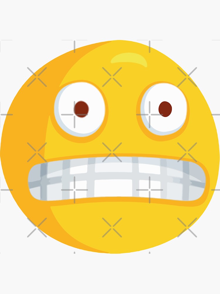 Grimacing Nervous Emoji by gregGgggg.