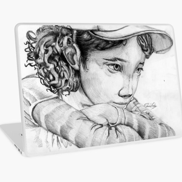 Clementine from The Walking Dead The Game Laptop Skin