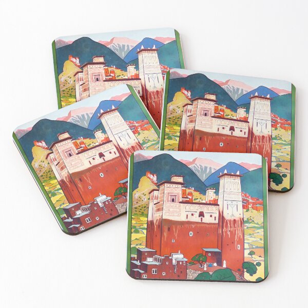 Item preview, Vintage tourist poster. Morocco designed and sold by likiska.