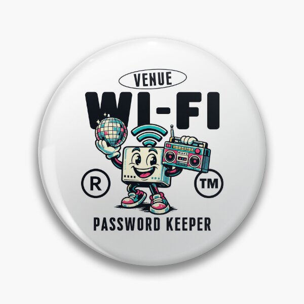 Item preview, Venue wi-fi password keeper designed and sold by Peerless-Prime.