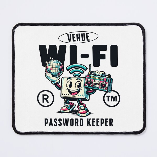 Item preview, Venue wi-fi password keeper designed and sold by Peerless-Prime.