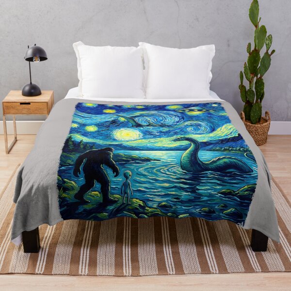 Item preview, Bigfoot Loch Ness Monster Alien UFO Funny for Men Women Kid designed and sold by GreggRoss.