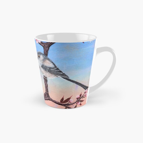 Item preview, Cherry Blossom Long-tailed Tits designed and sold by CharlotteJade.