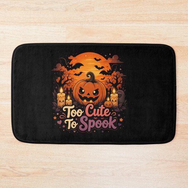 Item preview, Too Cute To Spook Halloween Pumpkin Kawaii Spooky Cute Design designed and sold by MotylekAnia.