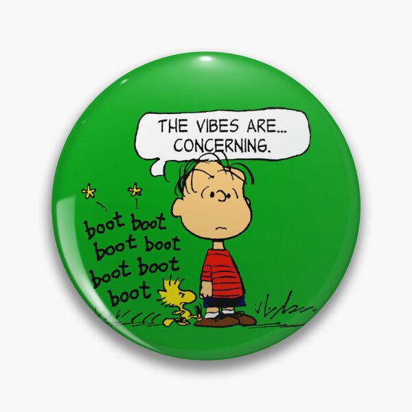 Item preview, Linus & Woodstock - Vibes are concerning designed and sold by Stafungia.