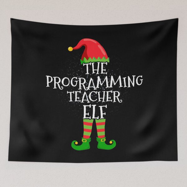 Item preview, Programming Teacher Elf Family Matching Christmas Group designed and sold by CosmoKitsch.