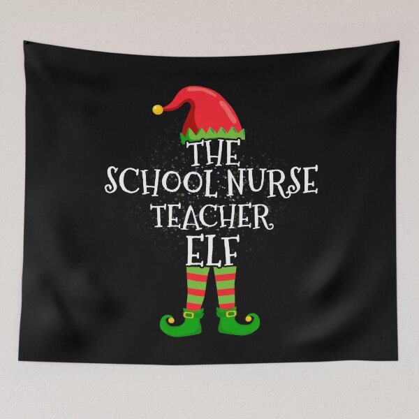 Item preview, School Nurse Teacher Elf Family Matching Christmas Group designed and sold by CosmoKitsch.