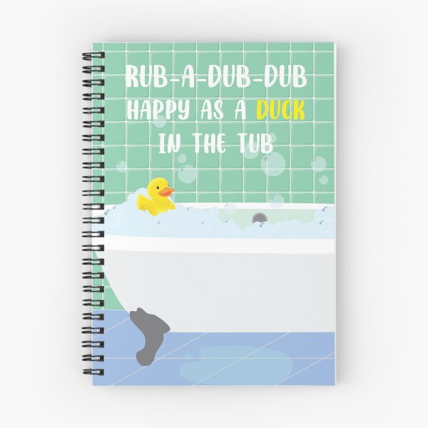 Item preview, Rub-A-Dub-Dub Duck in a Tub designed and sold by Nixabar.