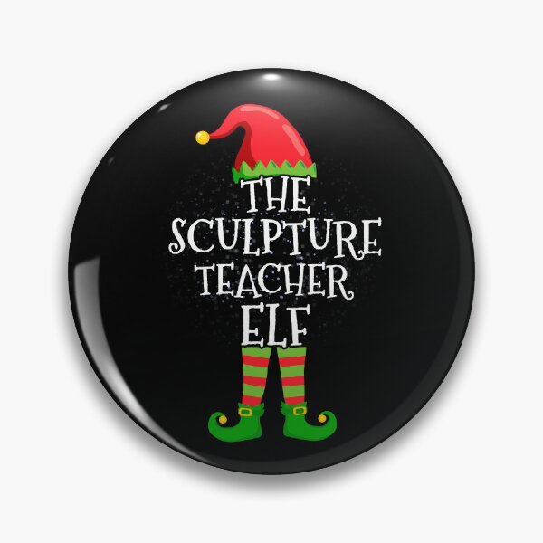 Item preview, Sculpture Teacher Elf Family Matching Christmas Group designed and sold by CosmoKitsch.